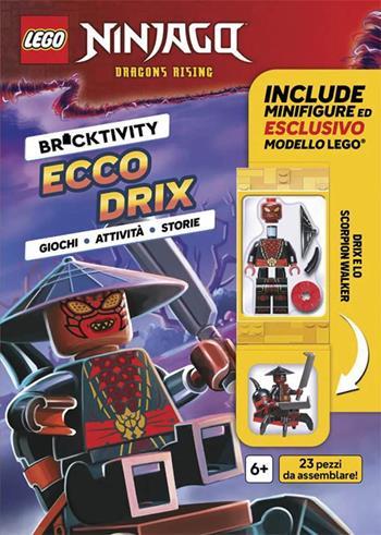 Ecco Drix. Lego Ninjago dragons rising. Con minifigure LEGO®  - Libro Panini Comics 2025, Panini kids | libraccio.click