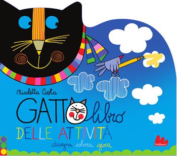 Gattolibro delle attività. Disegna colora gioca. Ediz. illustrata - Nicoletta Costa - Libro Gallucci 2025, Colorabili | libraccio.click