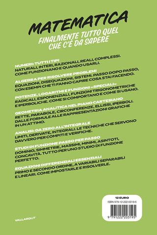 Matematica per tutti - Massimo Scorletti, Mario Italo Trioni - Libro Vallardi A. 2026, Sapere per tutti | libraccio.click