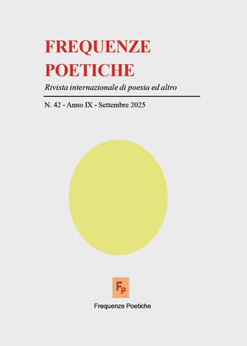 Frequenze poetiche. Rivista internazionale di poesia ed altro (2025). Vol. 42 - Giorgio Moio - Libro Youcanprint 2025 | libraccio.click