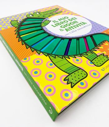 Il mio libro dei giochi & attività con Lillo Coccodrillo. Attività cercatrova. Ediz. illustrata. Con 12 pennarelli  - Libro Crealibri 2026 | libraccio.click