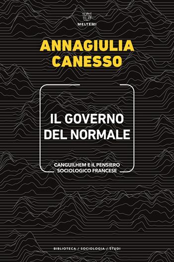 Il governo del normale. Canguilhem e il pensiero sociologico francese - Annagiulia Canesso - Libro Meltemi 2024, Biblioteca/sociologia | libraccio.click