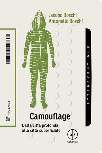 Camouflage. Dalla città profonda alla città superficiale - Antonello Boschi, Jacopo Boschi - Libro LetteraVentidue 2025, Compresse | libraccio.click