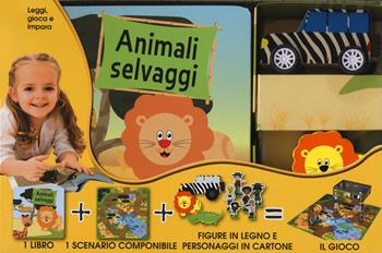 Il mio piccolo libro degli animali selvaggi. Little village. Ediz. a colori. Con gadget. Con puzzle  - Libro Ape Junior 2025 | libraccio.click
