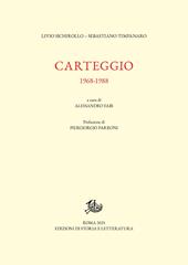 Carteggio. 1968-1988