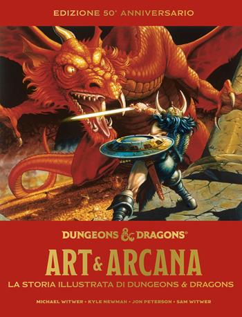Art & arcana. La storia illustrata di Dungeons & Dragons. Edizione 50° anniversario. Enciclopedia visuale ufficiale di Dungeons & Dragons - Michael Witwer, Kyle Newman - Libro Raven 2026 | libraccio.click