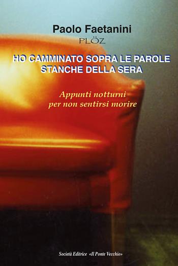 Ho camminato sopra le parole stanche della sera. Appunti notturni per non sentirsi morire - Paolo Faetanini - Libro Il Ponte Vecchio 2022 | libraccio.click