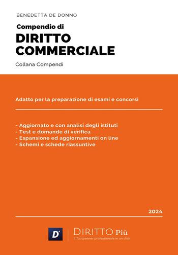 Compendio di diritto commerciale - Benedetta De Donno - Libro Diritto Più 2024 | libraccio.click