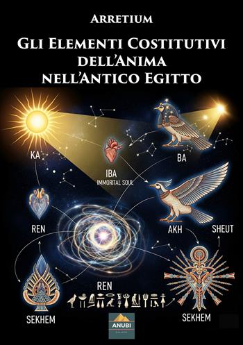 Gli elementi costitutivi dell'anima nell'antico Egitto - Arretium - Libro Anubi Magazine 2025 | libraccio.click