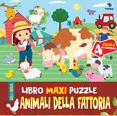 Animali della fattoria. Libro maxi puzzle. Ediz. a colori
